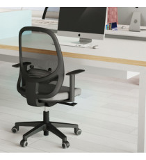 Seduta operativa Andy ANN - con braccioli regolabili - nero - Unisit