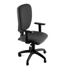 Seduta operativa Cluster CSA - con braccioli regolabili - nero - Unisit