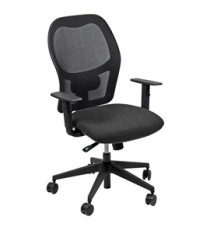 Seduta operativa Hubble HUHU - 4 blocchi - con braccioli regolabili - grigio chiaro - Unisit