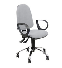 Seduta operativa Jupiter JPLY - con braccioli fissi - grigio chiaro - Unisit