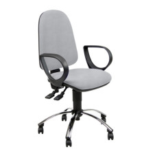 Seduta operativa Jupiter JPLY - con braccioli fissi - grigio chiaro - Unisit