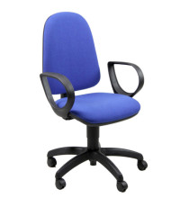 Seduta operativa Jupiter JUSB - con braccioli inclusi - blu - Unisit