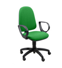 Seduta operativa Jupiter JUSB - con braccioli inclusi - verde - Unisit