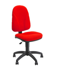 Seduta operativa Team TMTMI - senza braccioli - ignifuga - rosso - Unisit