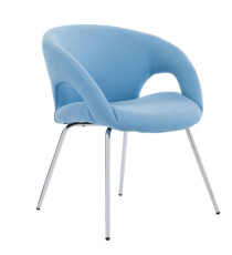 Seduta visitatore Pensacola - azzurro - Serena Group