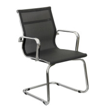 Seduta visitatore Pollux space PXV - con braccioli inclusi - nero - Unisit