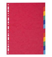 Separatore Forever - 12 tacche - cartoncino riciclato 220 gr - A4 - multicolore - Exacompta Separatore Forever - 12 tacche - cartoncino riciclato 220 gr - A4 - multicolore - Exacompta