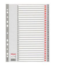 Separatore numerico 1/31 - PPL - A4 - grigio - Esselte Separatore numerico 1/31 - PPL - A4 - grigio - Esselte