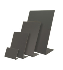 Set 5 lavagnette a L - nere - A8 - Securit Set 5 lavagnette a L - nere - A8 - Securit