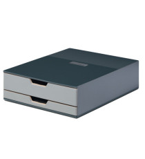 Set Coffee Point Box S - 280 x 95 x 356 mm - organizer da cassetto incluso - Durable Set Coffee Point Box S - 280 x 95 x 356 mm - organizer da cassetto incluso - Durable