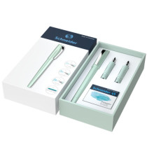 Set penna stilografica Callissima - 3 punte intercambiabili incluse - fusto verde menta - Schneider Set penna stilografica Callissima - 3 punte intercambiabili incluse - fusto verde menta - Schneider