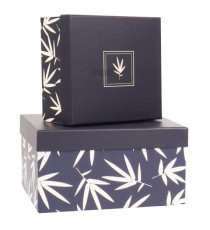 Set scatole regalo - dimensioni assortite - fantasia Faith - conf. 6 pezzi