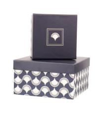 Set scatole regalo - dimensioni assortite - fantasia Faith - conf. 6 pezzi