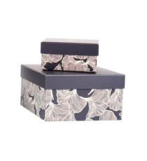 Set scatole regalo - dimensioni assortite - fantasia Faith - conf. 6 pezzi