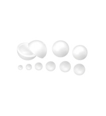 Sfera - polistirolo espanso - ø80mm - Ri.plast Sfera - polistirolo espanso - ø80mm - Ri.plast