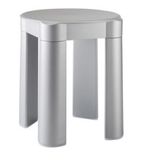 Sgabello componibile - 37x37x39 cm - capacità massima 100 kg - bianco - Mar Plast Sgabello componibile - 37x37x39 cm - capacità massima 100 kg - bianco - Mar Plast