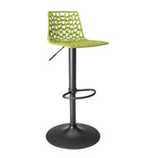 Sgabello Spider Gas  - Nero opaco/verde anice - Grandsoleil