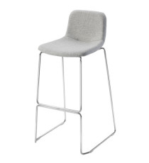 Sgabello Tosca TOS - senza braccioli - grigio chiaro - Unisit Sgabello Tosca TOS - senza braccioli - grigio chiaro - Unisit