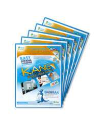 Tasca a L - con retro magnetico - A4 - blu - Djois - conf. 5 pezzi Tasca a L - con retro magnetico - A4 - blu - Djois - conf. 5 pezzi