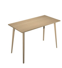 Tavolo alto Woody - 120 x 80 x 105 cm - rovere