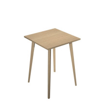 Tavolo alto Woody - 80 x 80 x 105 cm - rovere