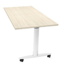 Tavolo multifunzione Taxi - con ruote - 140 x 80 x 73,7 cm - rovere