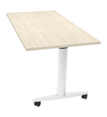 Tavolo multifunzione Taxi - con ruote - 140 x 80 x 73,7 cm - rovere