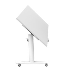 Tavolo multifunzione Taxi - con ruote - 160 x 80 x 73,7 cm - bianco