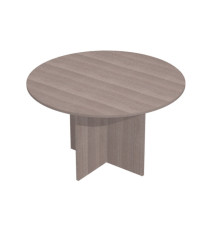 Tavolo riunione Easy - 4 posti - diametro 120 cm - altezza 72 cm - frassino toscano