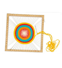 Telaio Mandala - 23 x 23 x 3 cm - legno - CWR