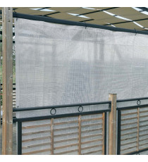 Telo occhiellato - per coperture - 2 x 3 m - PE/rafia - bianco - Verdemax