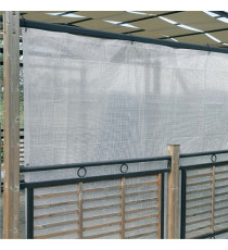 Telo occhiellato - per coperture - 3 x 3 m - PE/rafia - bianco - Verdemax