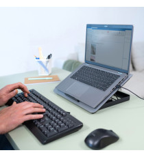 Supporto raffreddante per laptop Exto - grigio - Trust