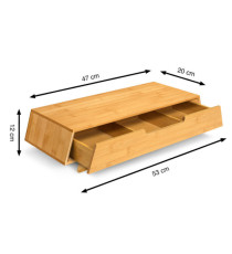 Supporto schermo - bamboo - colore naturale - Cep Supporto schermo - bamboo - colore naturale - Cep