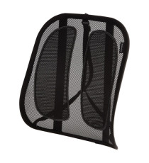 Supporto schiena Office Suites - 50x45x20 cm - in tessuto a rete - nero - Fellowes