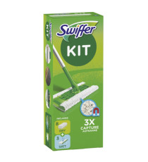 Swiffer Dry Starter Kit completo (8 panni + 3 panni wet) - Swiffer Swiffer Dry Starter Kit completo (8 panni + 3 panni wet) - Swiffer