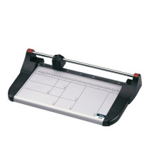 Taglierina a lama rotante 3016 - 24,5 x 43,5 x 6,5 cm - 330 mm (A4) - 10 fogli - grigio/nero - Titanium