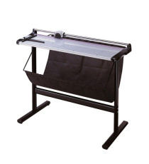 Taglierina a lama rotante 3022 - con stand - 51 x 148,6 x 94 cm - 1300 mm (A0) - 7 fogli - grigio/nero - Titanium