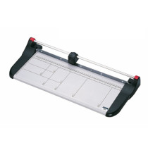 Taglierina a lama rotante 3216 - 24,5 x 57 x 6,5 cm - 460 mm (A3) - 7 fogli - grigio/nero - Titanium