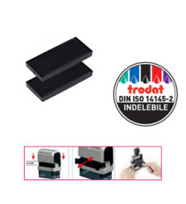 Tampone 6/4931 - nero - Trodat - blister 2 pezzi Tampone 6/4931 - nero - Trodat - blister 2 pezzi