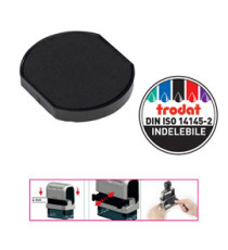 Tampone di ricambio 6/46040 - nero - Trodat - conf. 2 pezzi Tampone di ricambio 6/46040 - nero - Trodat - conf. 2 pezzi