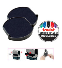 Tampone di ricambio 6/4638 - nero - Trodat - conf. 2 pezzi Tampone di ricambio 6/4638 - nero - Trodat - conf. 2 pezzi