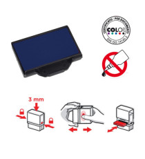 Tampone di ricambio E/30 - blu - Colop