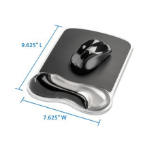 Tappetino Duo Gel - per mouse - fumo chiaro/scuro - Kensington