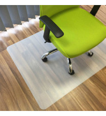 Tappeto Chair Mat salvapavimenti - 90 x 120 cm - vinile - trasparente - Velcoc Tappeto Chair Mat salvapavimenti - 90 x 120 cm - vinile - trasparente - Velcoc