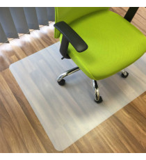 Tappeto Chair Mat salvapavimenti - 90 x 120 cm - vinile - trasparente - Velcoc Tappeto Chair Mat salvapavimenti - 90 x 120 cm - vinile - trasparente - Velcoc