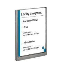 Targa per porte/pareti Click Sign - 21  x  29,7 cm (A4) - Durable Targa per porte/pareti Click Sign - 21  x  29,7 cm (A4) - Durable