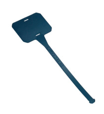 Targhetta detectabile - riutilizzabile - 21 cm - blu