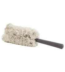 Spolverino Dusty King - microfibra - 3 ricambi inclusi - bianco/nero - Perfetto Spolverino Dusty King - microfibra - 3 ricambi inclusi - bianco/nero - Perfetto