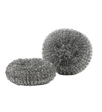 Spugna zincata - 30 gr - metallo zincato - Perfetto - conf. 2 pezzi Spugna zincata - 30 gr - metallo zincato - Perfetto - conf. 2 pezzi
